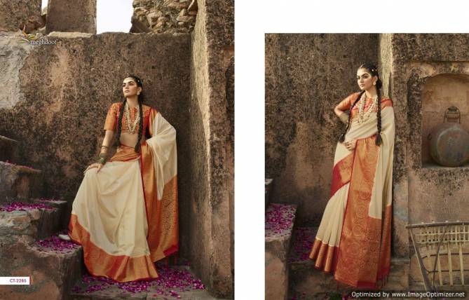 Meghdoot Kalliste 2 New Exclusive Wear Silk Designer Saree Collection